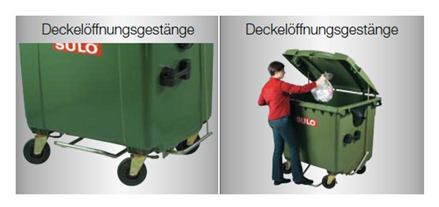 SULO Deckelöffnungsgestänge für MGB 660/1100