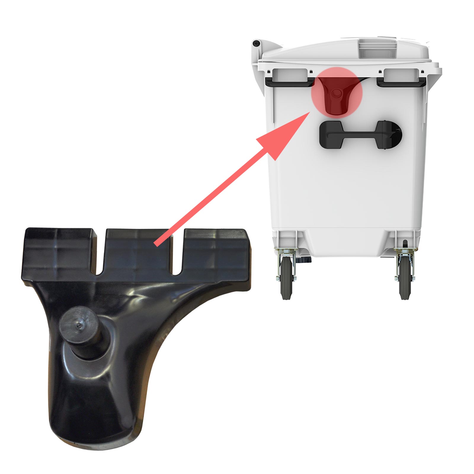 22377_1c Aufnahmezapfen für SULO Müllcontainer 660/770