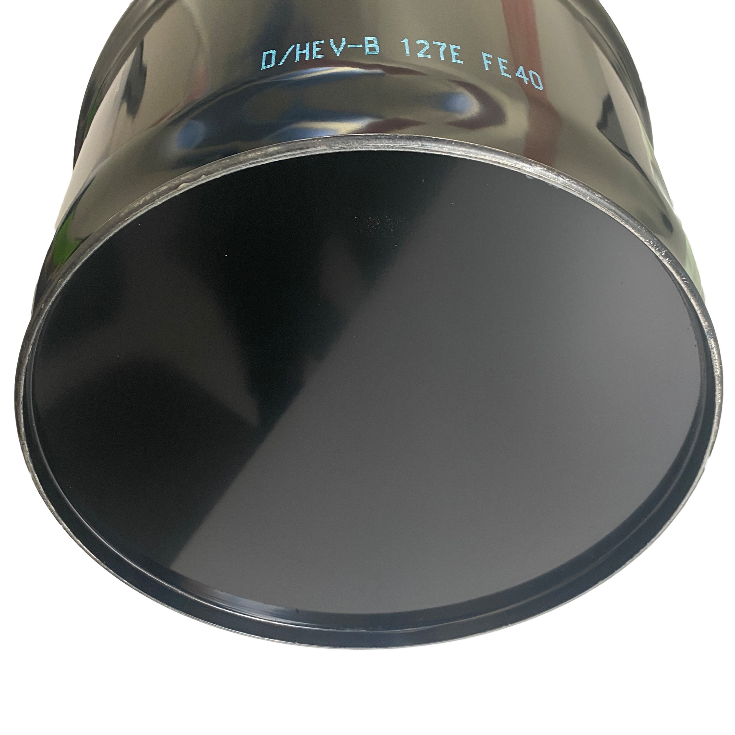 23041_1c Stahlfass 60 Liter Deckelfass Tiefschwarz