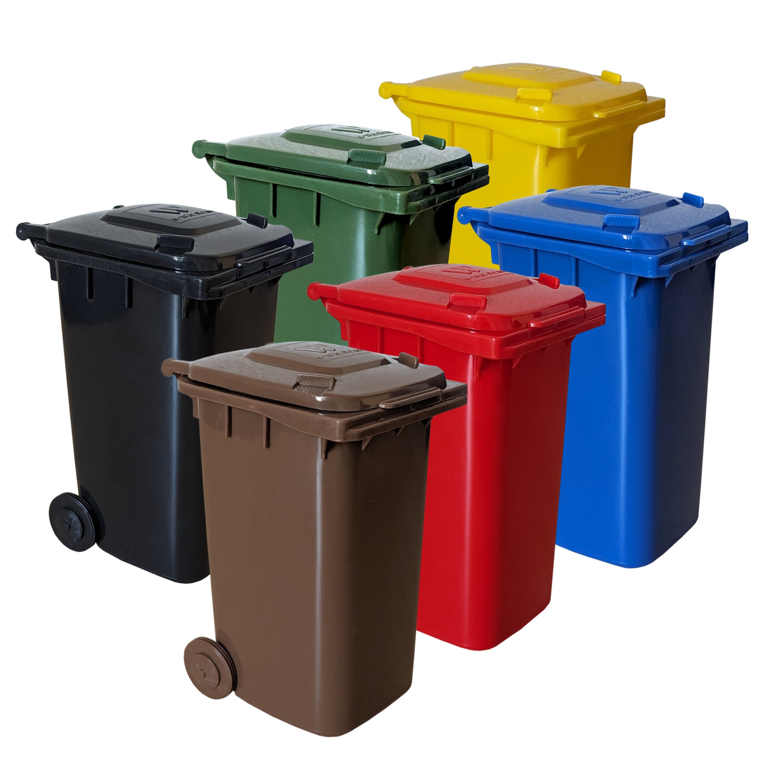 WEBER Miniaturmülltonnen MGB240