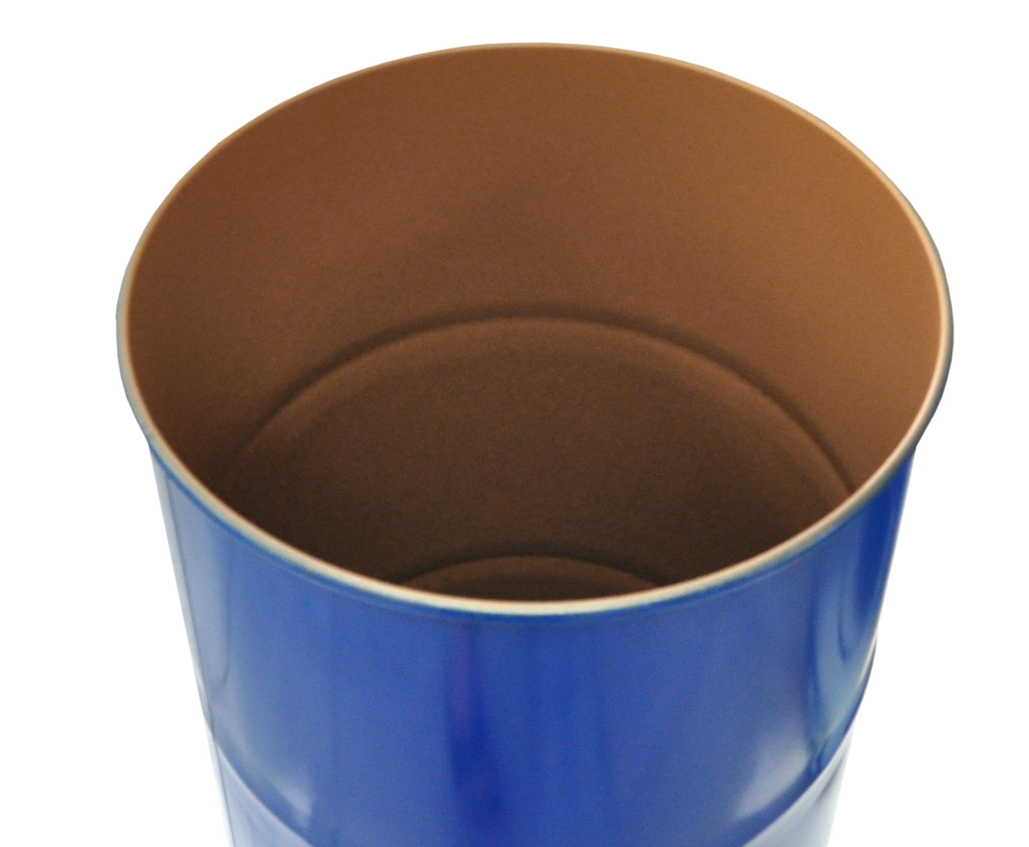 Deckelfass 120 Liter blau