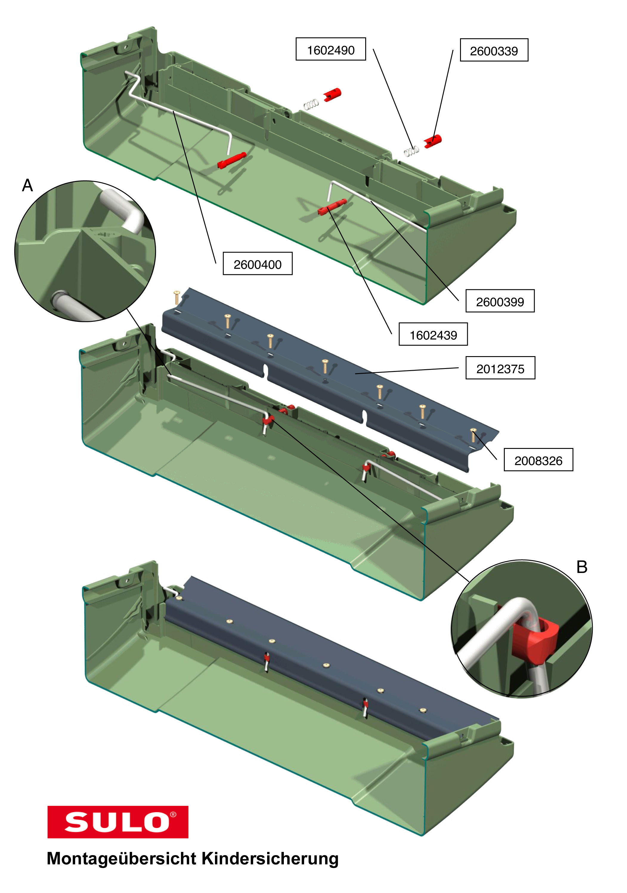 22464_1d 2 Stück SULO Kindersicherungs-Stifte für MGB 1100 Runddeckel