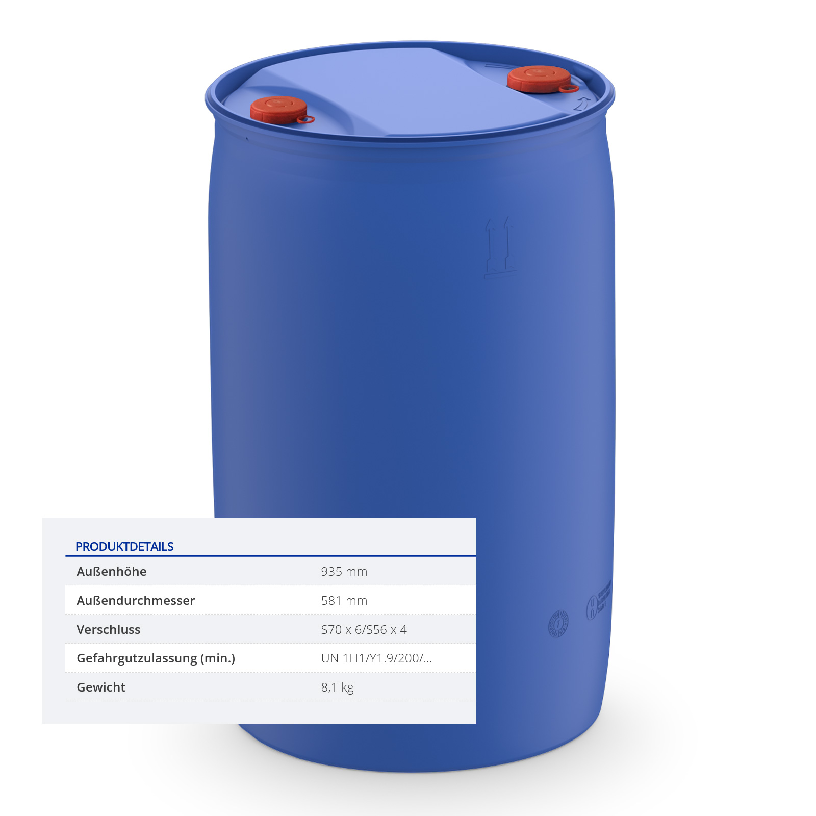 22118_2a Spundfass 220 Liter (L Ring)