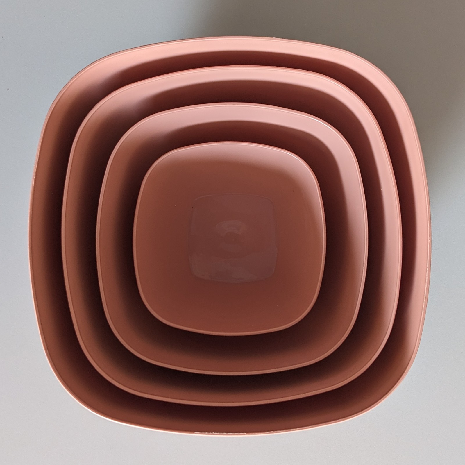 22544_1b Set de 4 bols en plastique 0,7 + 1,8 + 3,3 + 5 litres