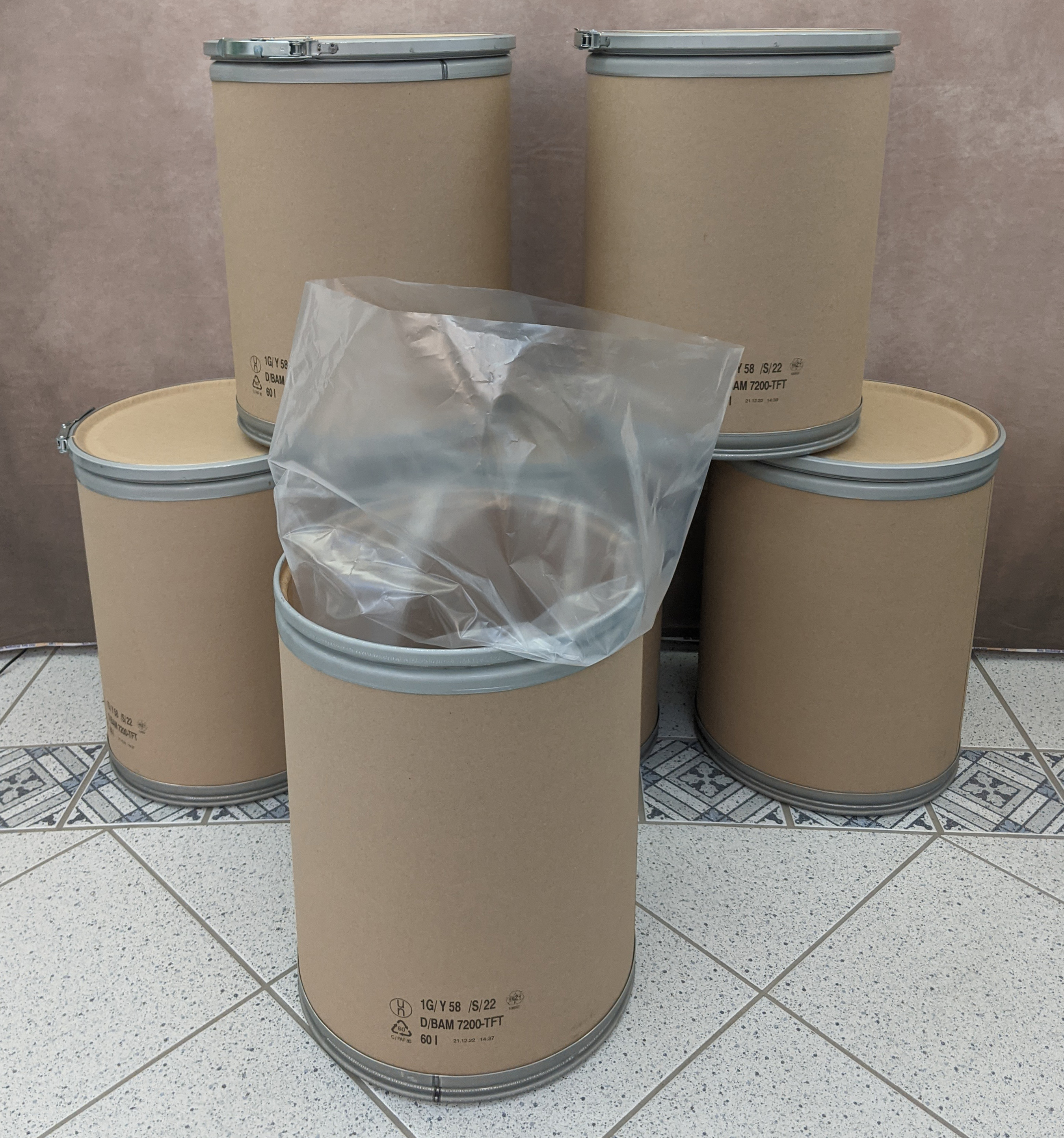 22458_1d 60 Liter Papptrommel Das ÖKOFASS