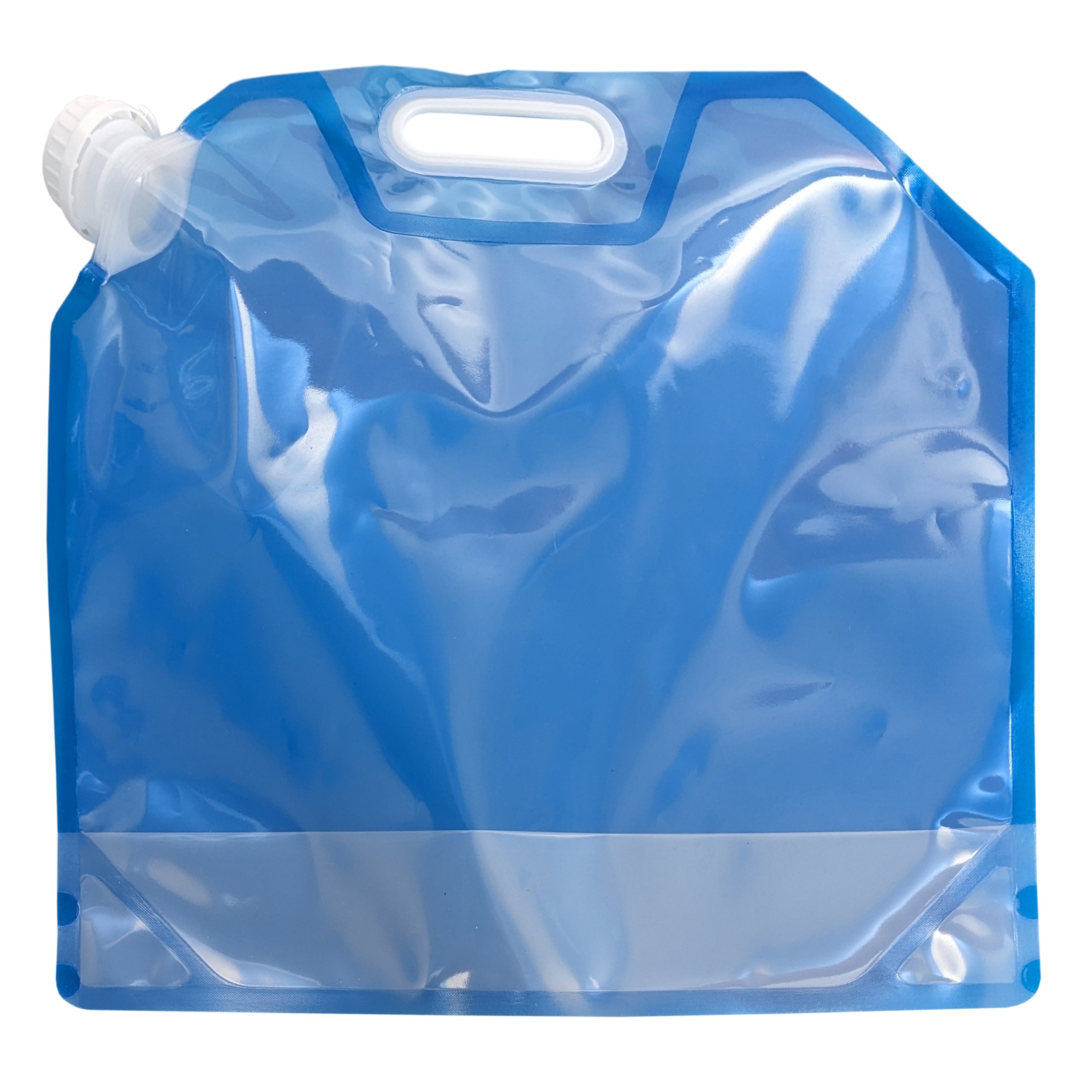 22128_1c plasteo Faltbarer Wasserkanister 10L BPA-frei für Trinkwasser Camping Festival Garten stabil