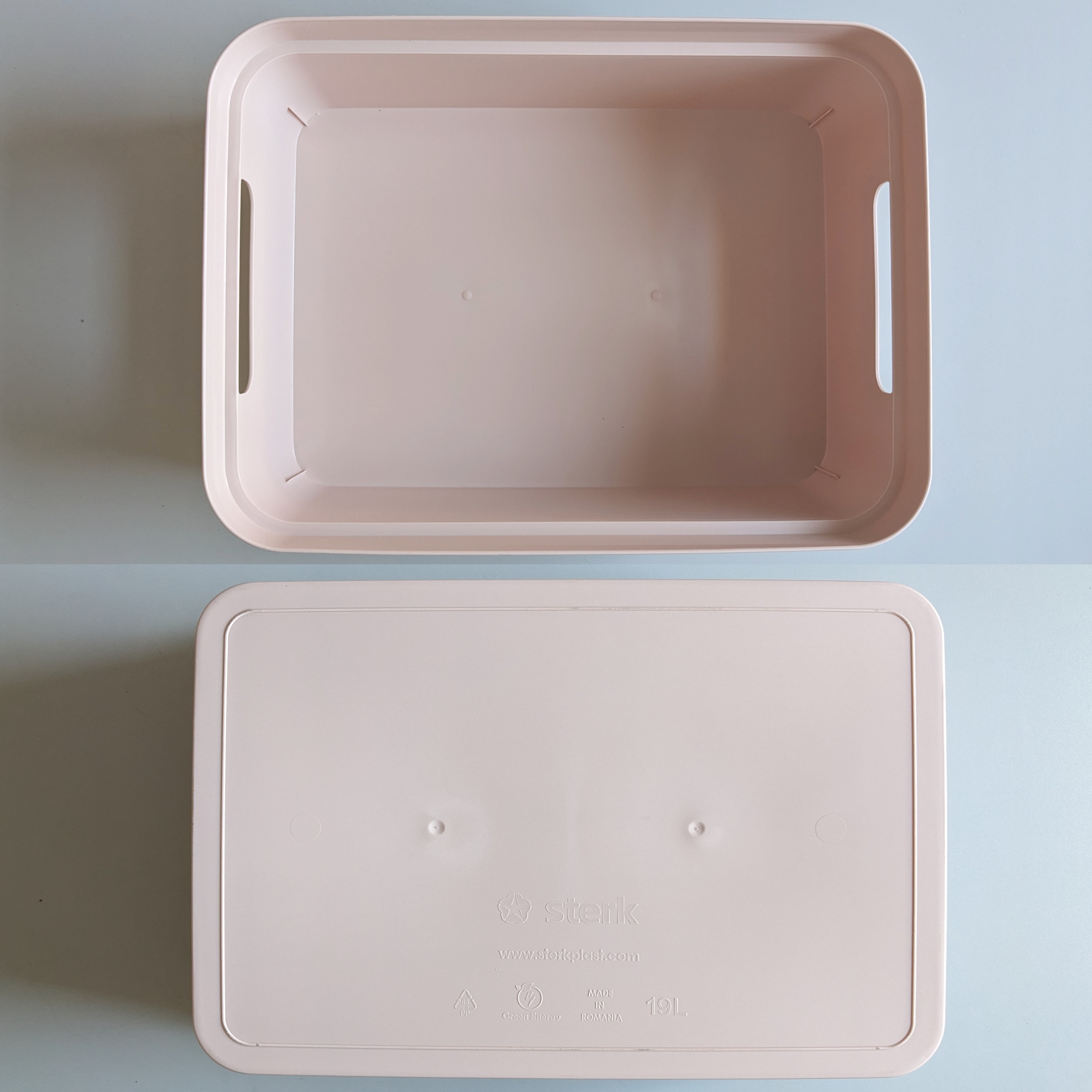 Aufbewahrungsbox mit Stülpdeckel 19 Liter