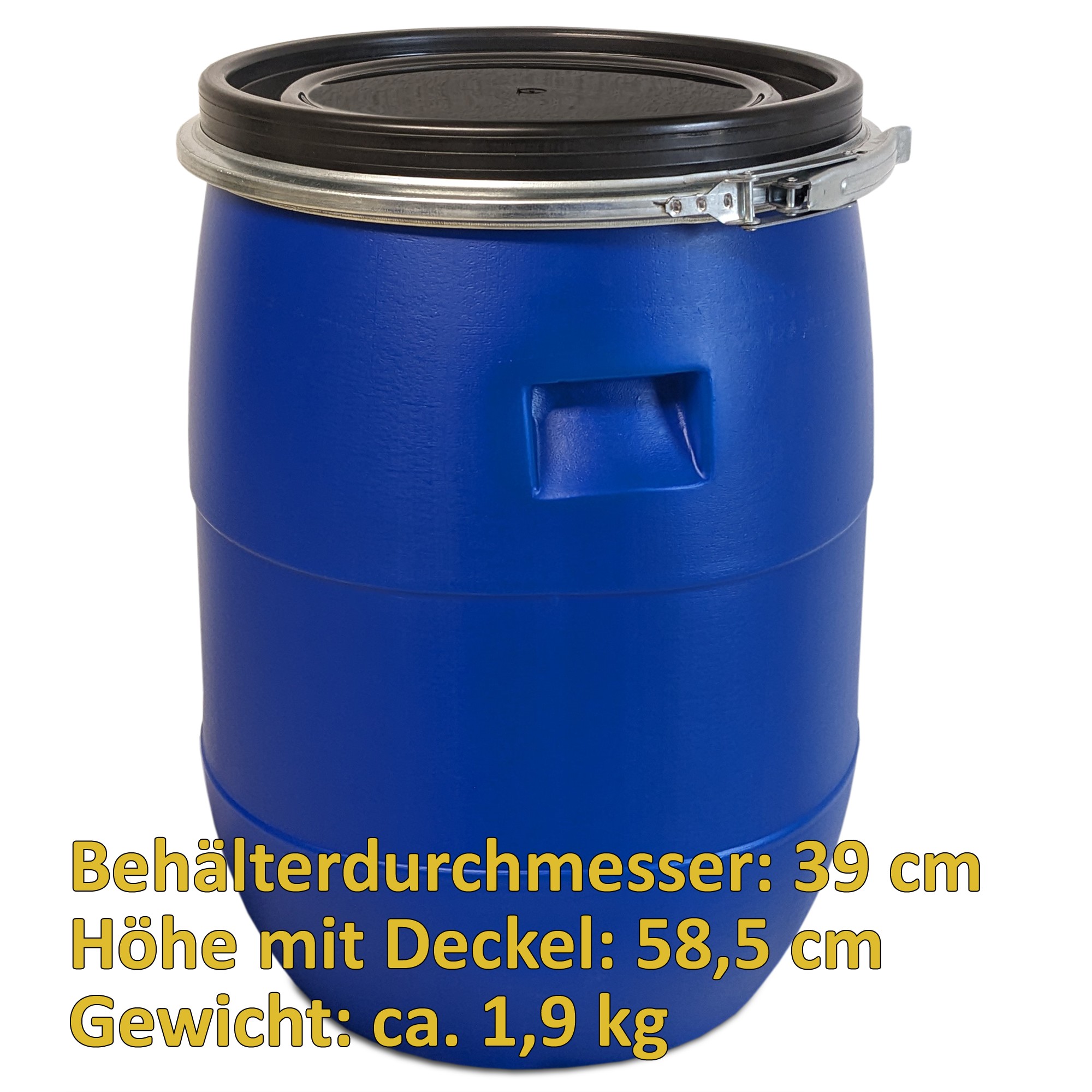 22499_abmessungen 60 Liter Deckelfass Made in EU