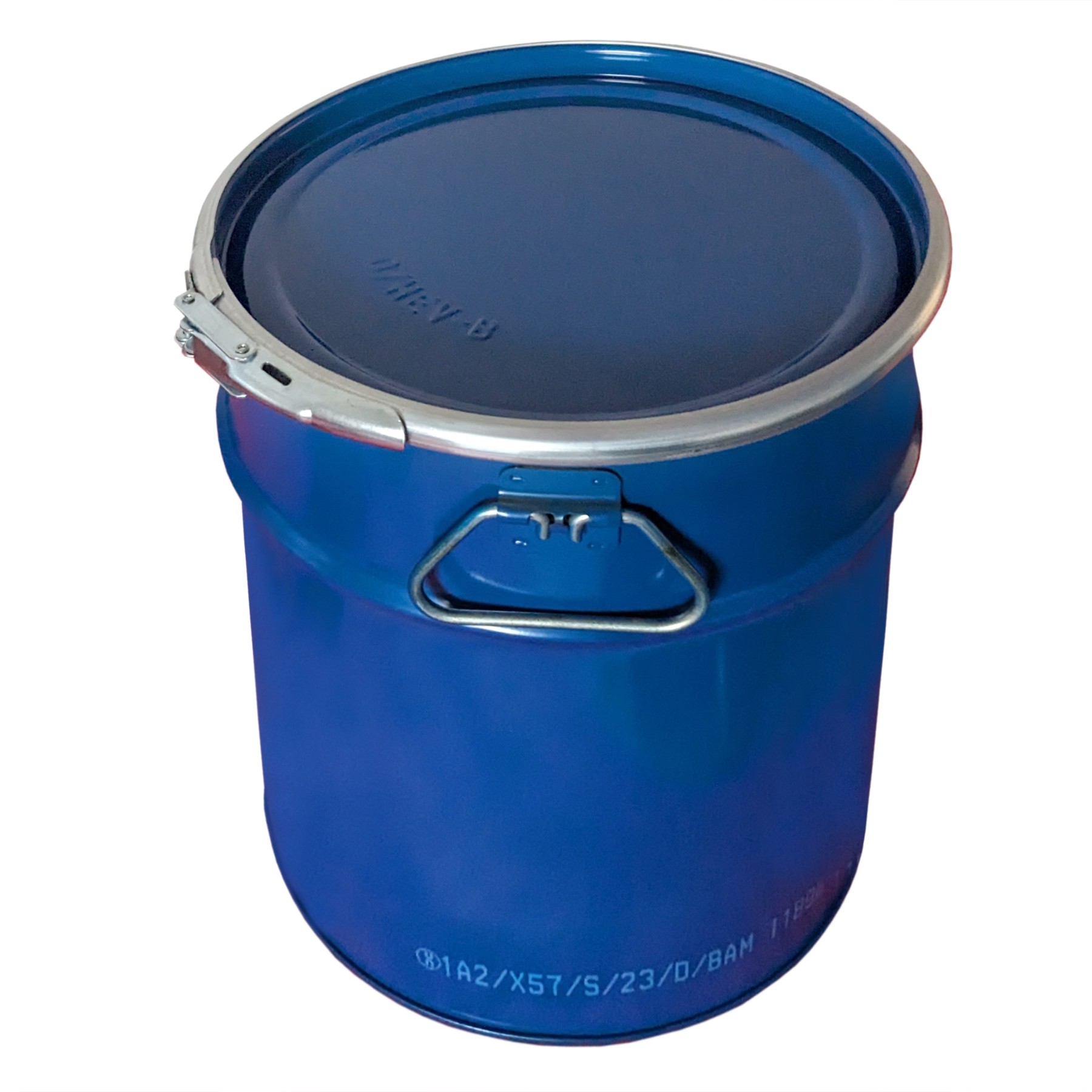 30L Stahlfass Hobbock UN Deckelfass mit Spannring