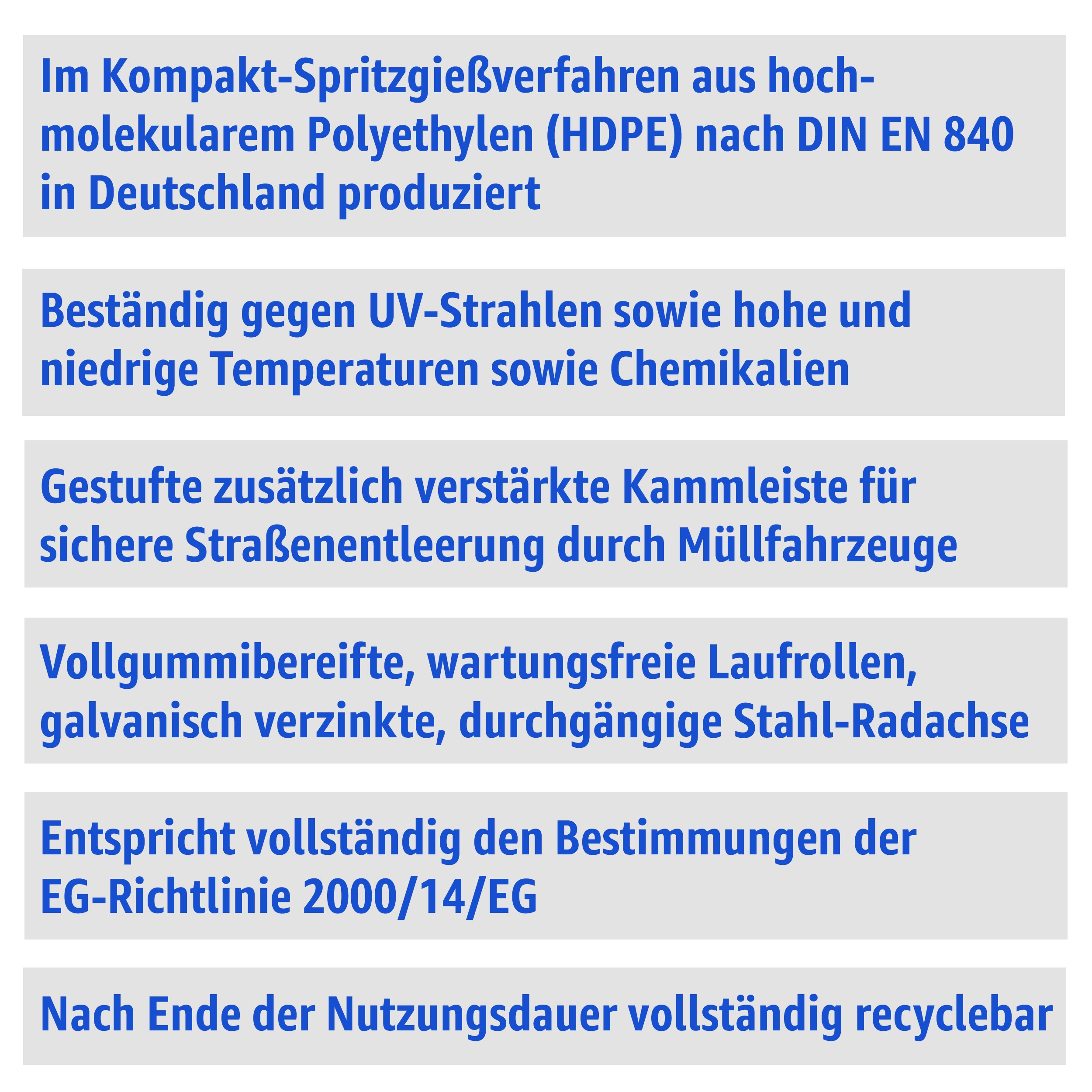 eigenschaftenYhe0N635lxmWh MGB 120 litres, bac à déchets - Made in Germany