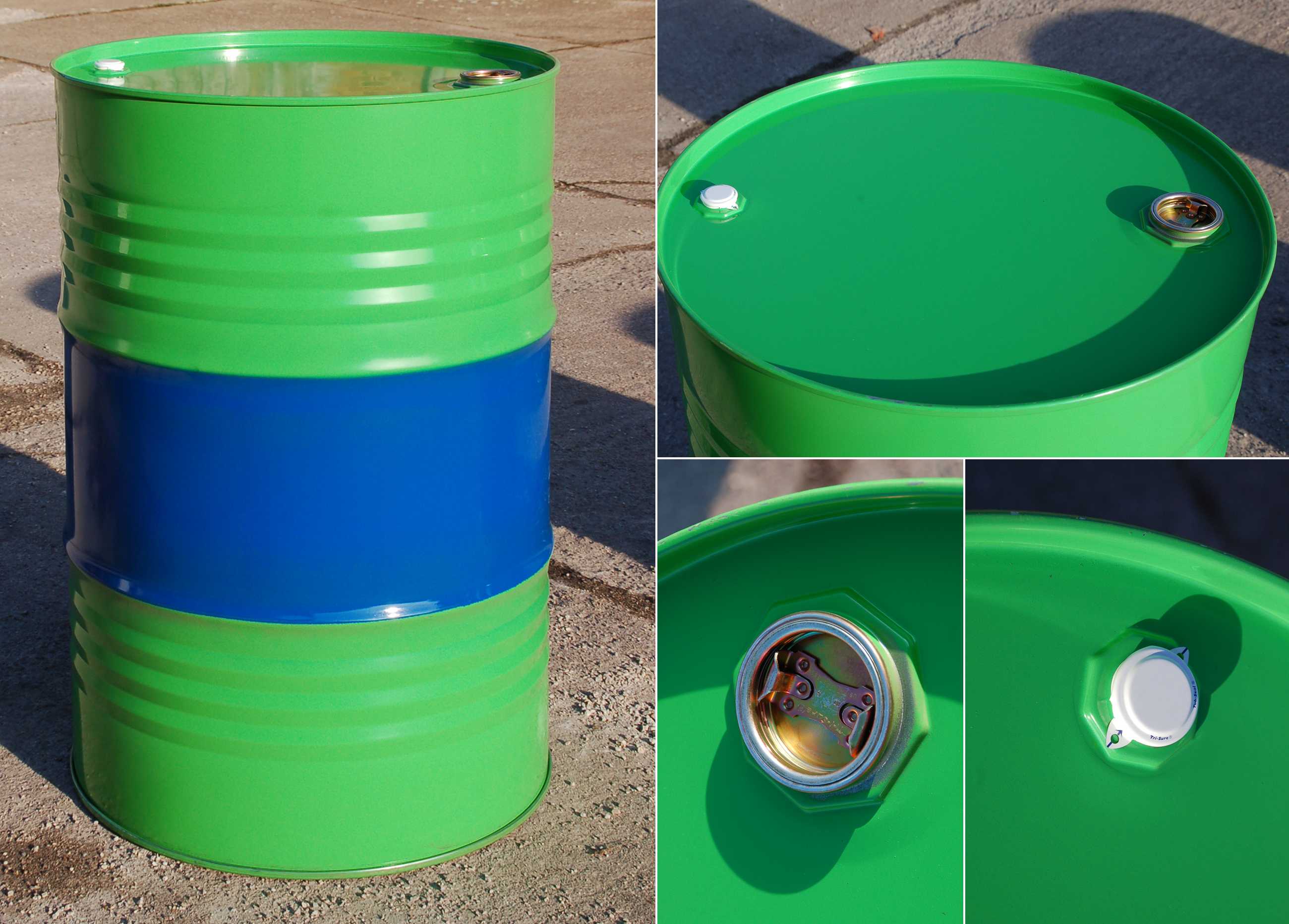 Spundfass 216 Liter grün Spundfass 216 Liter grün