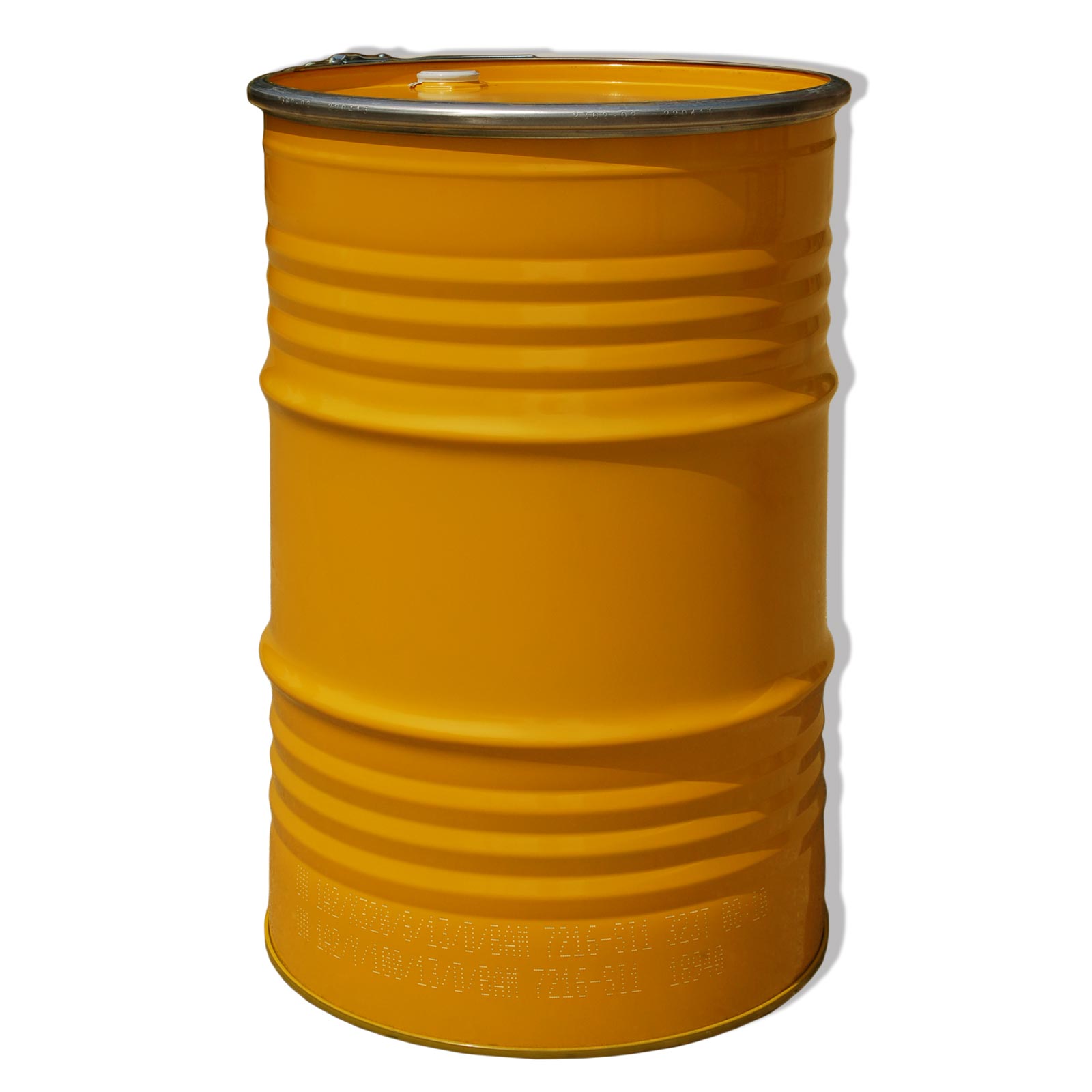 Deckelfass 213 Liter gelb