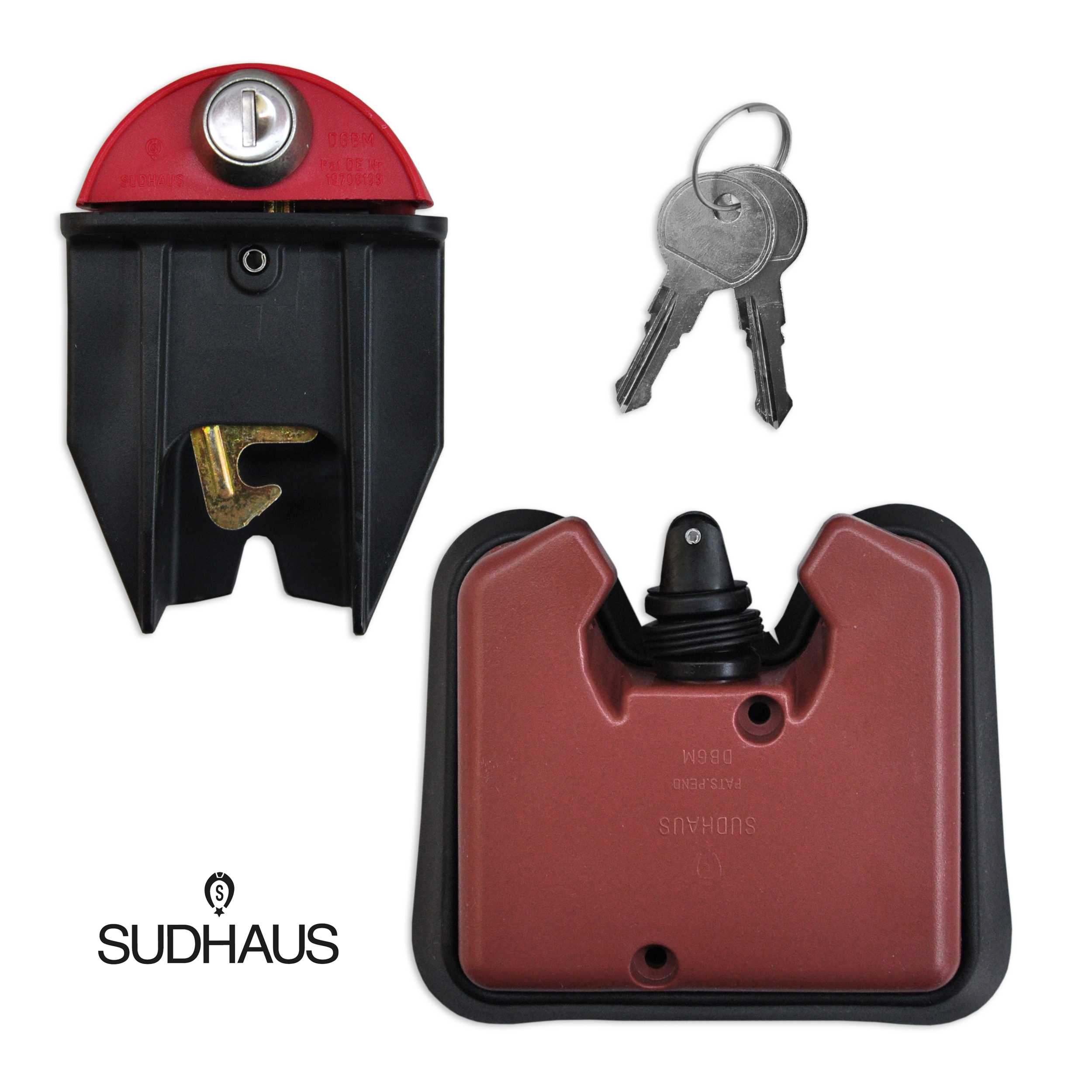 Mülltonnenschloß für Müllcontainer 1100 Liter