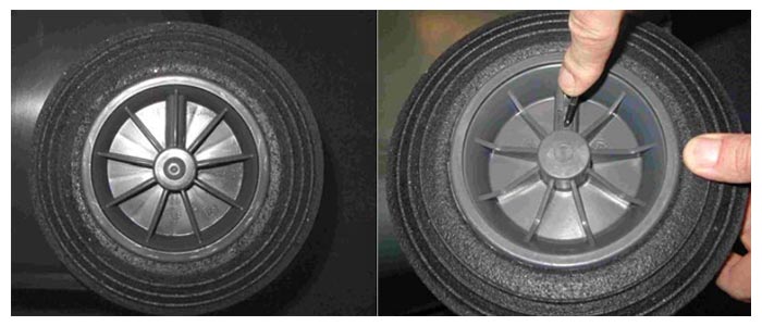 Mülltonnen Ersatzrad Sulo