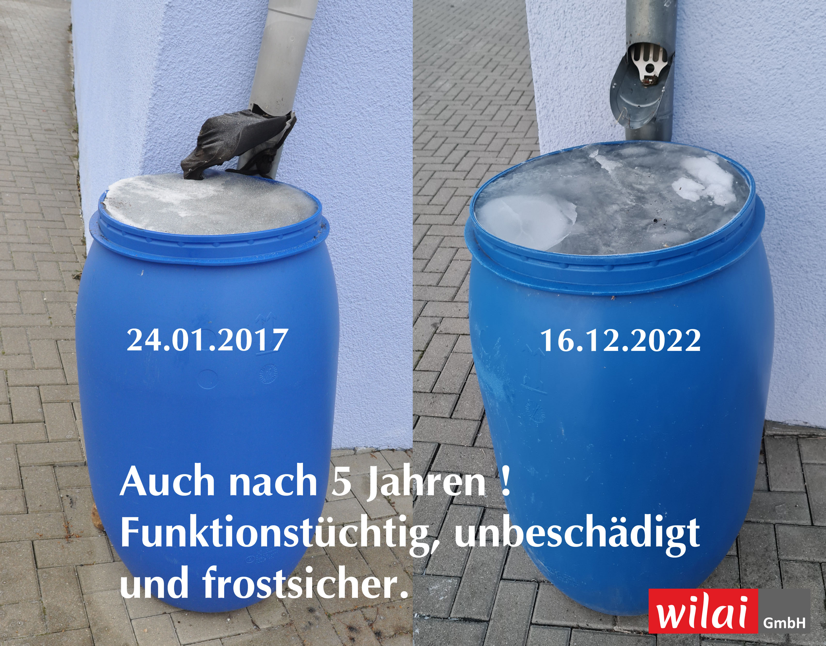 60 Liter Deckelfass mit FDA-Zulassung