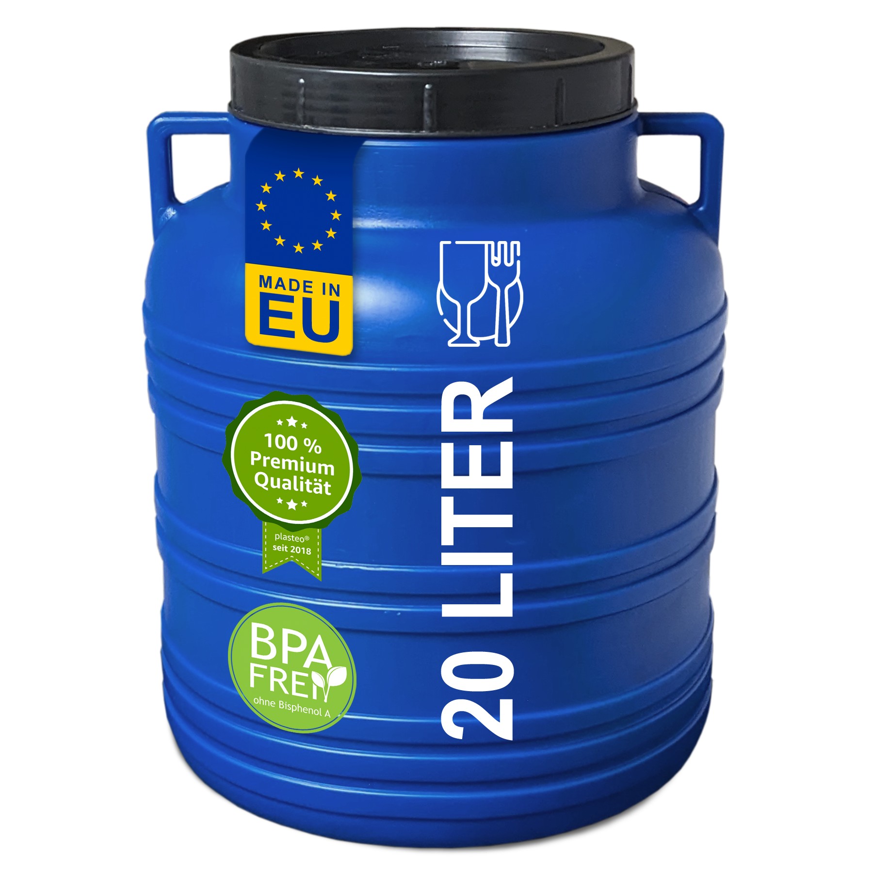 22526_galerie-badge 20 Liter Schraubdeckelfass rund
